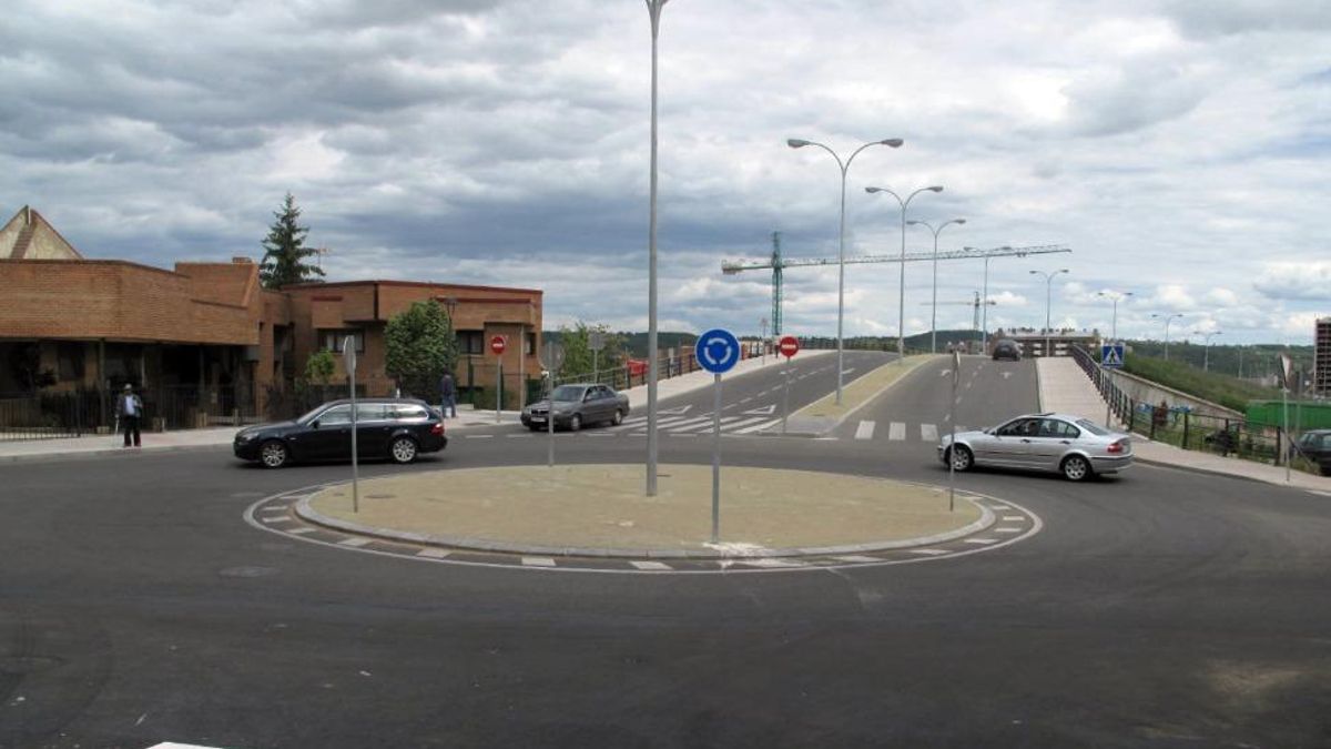 La ronda interior, sin árboles.