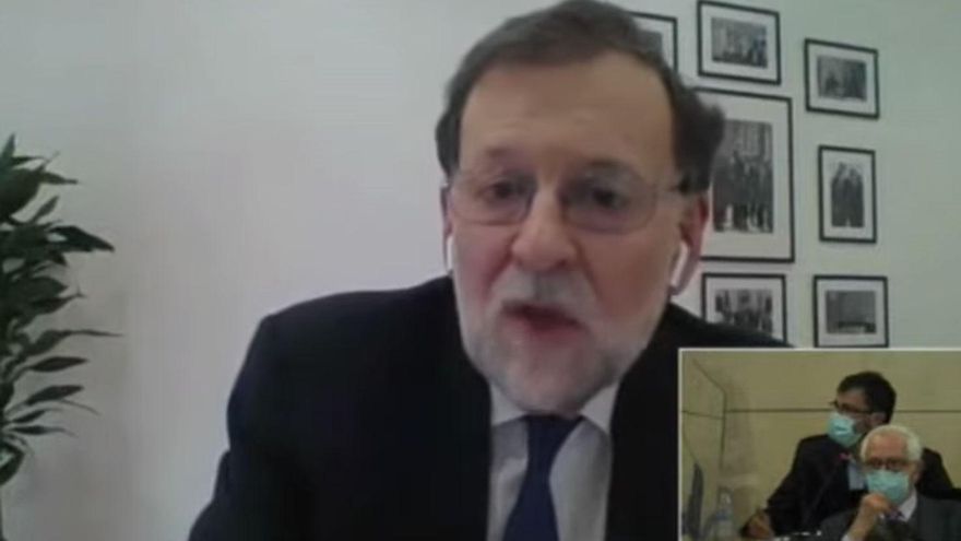 Mariano Rajoy declara en el juicio de la caja b del PP.
