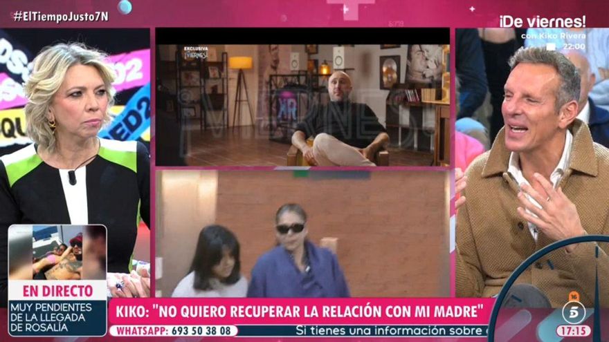 Tensión entre Joaquín Prat y las analistas de 'El tiempo justo' ante la vuelta de Kiko Rivera a Telecinco: "No me voy a callar"