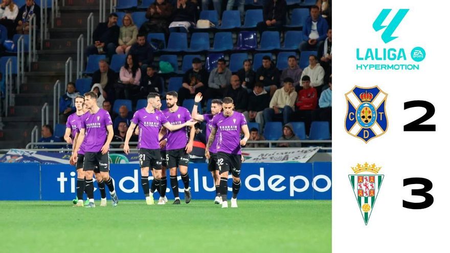 El Córdoba CF se pone el mono de trabajo y vence al CD Tenerife