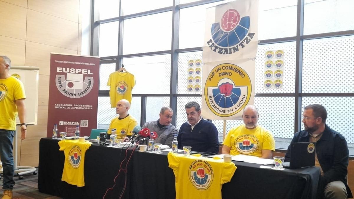 Euspel gana las elecciones de la Ertzaintza subido a la ola de 'Ertzainas en lucha' y capitaliza el 'no' al nuevo convenio