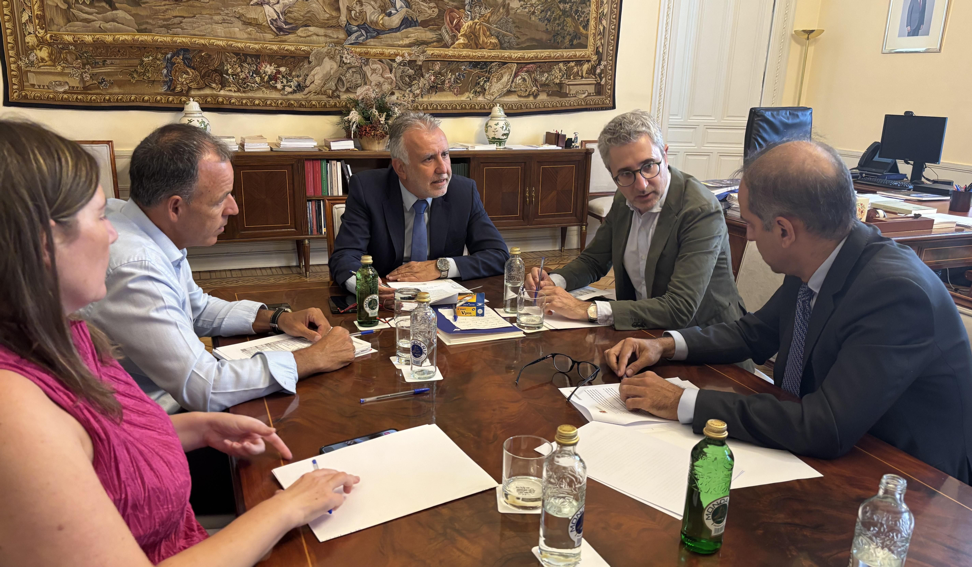 Ángel Víctor Torres: “Ahora en La Palma hay más empresas, más empleo y más población que antes de la erupción”.