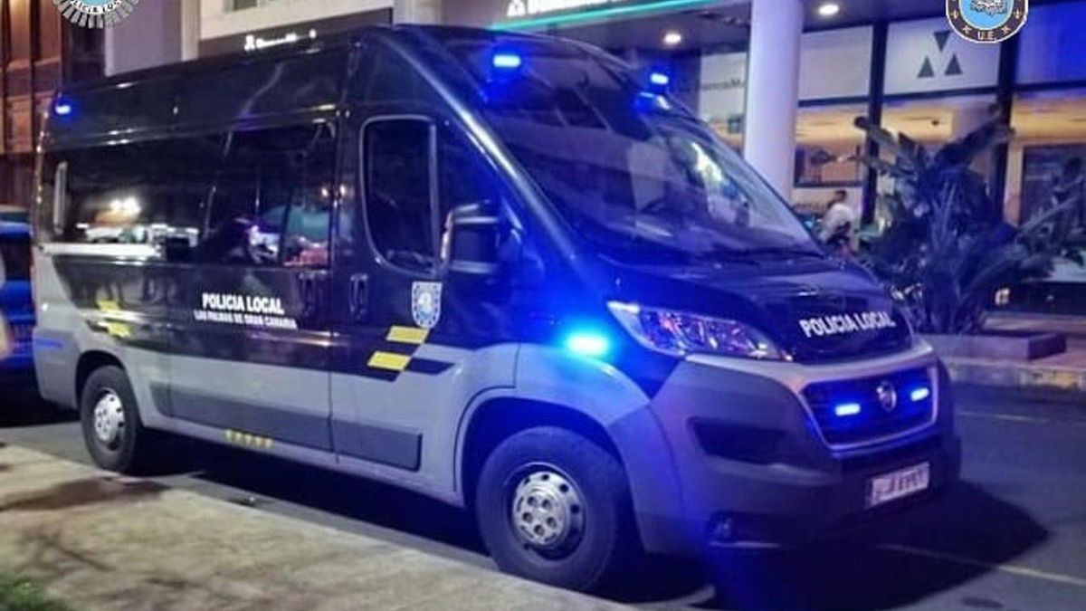 Furgón de la Policía Local de Las Palmas de Gran Canaria
- CEDIDO POR POLICÍA LPA