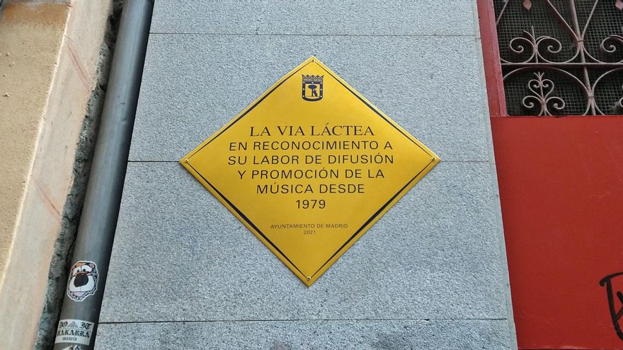 Homenaje a La Vía Láctea del Ayuntamiento de Madrid por su "difusión y promoción" de la música