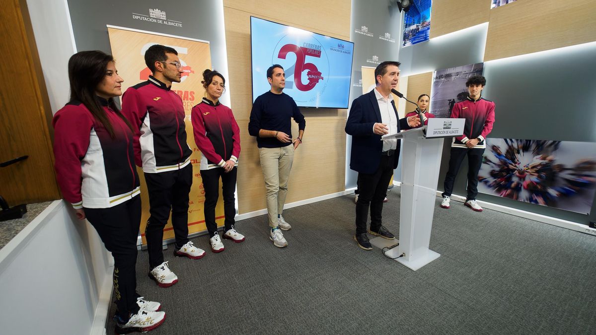 Santiago Cabañero durante la presentación