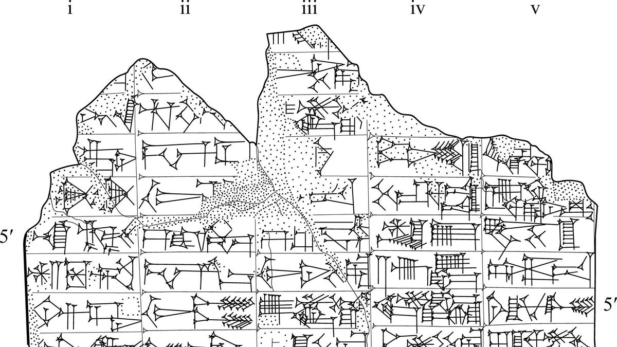 Descifran un nuevo relato sumerio que revela el origen del dios de la tormenta
