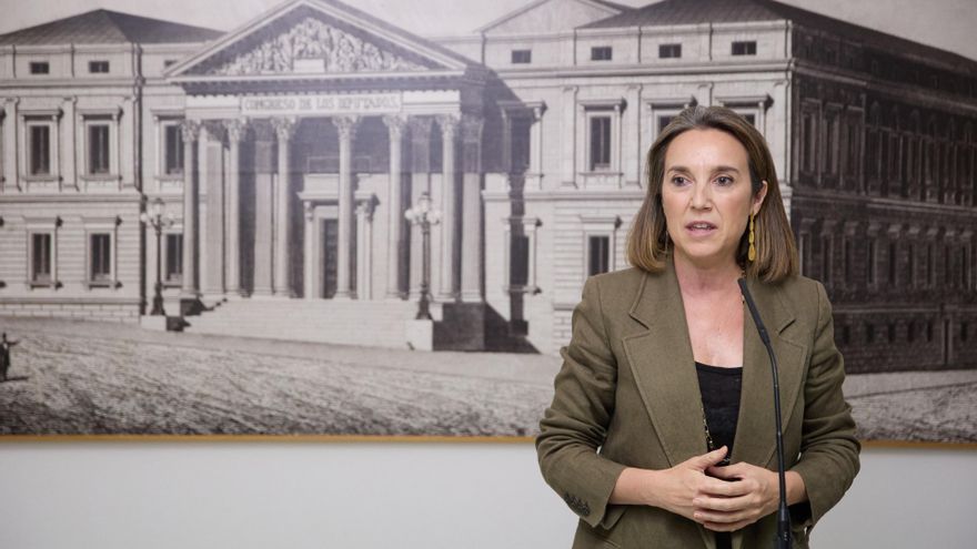 La secretaria general del Partido Popular, Cuca Gamarra.