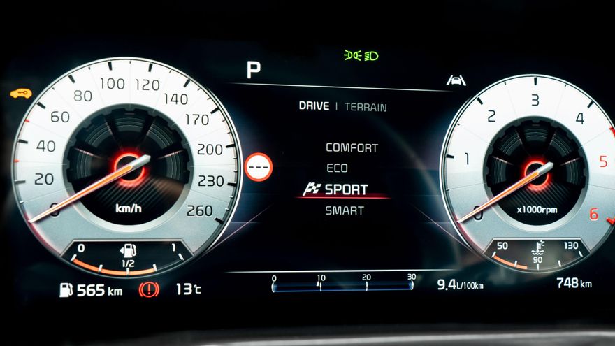 Cuadro de instrumentos digital