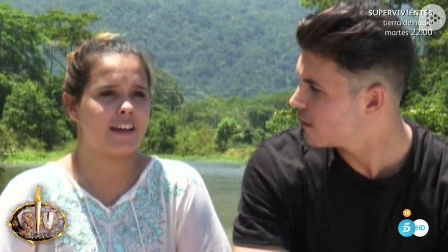 Gloria Camila y Kiko en 'Supervivientes'