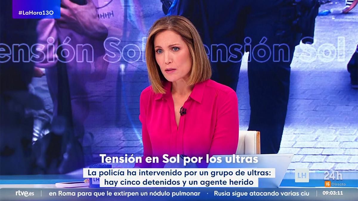 Silvia Intxaurrondo señala en RTVE a los "herederos de la dictadura" por el ataque ultra en Sol: "Hay políticos que se niegan a condenar el franquismo"