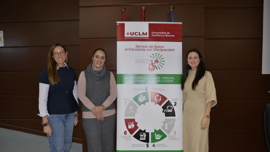Tres mujeres con discapacidad comparten su experiencia en la UCLM: "No hay que tener miedo"