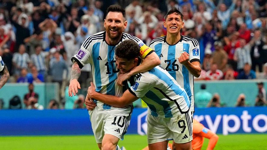 El Argentina-Croacia (40.9%) abre con 6.2 millones la última semana de gloria de La 1 con el Mundial de Qatar