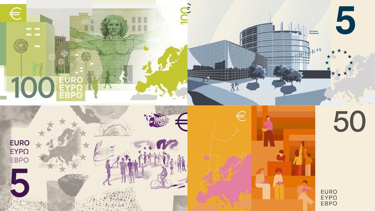Canarias desaparece de los nuevos billetes de euro que prepara la Unión Europea