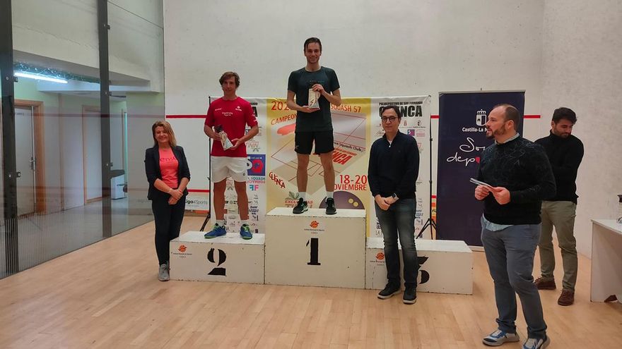 Gabriel Merchán, campeón de España de squash 57