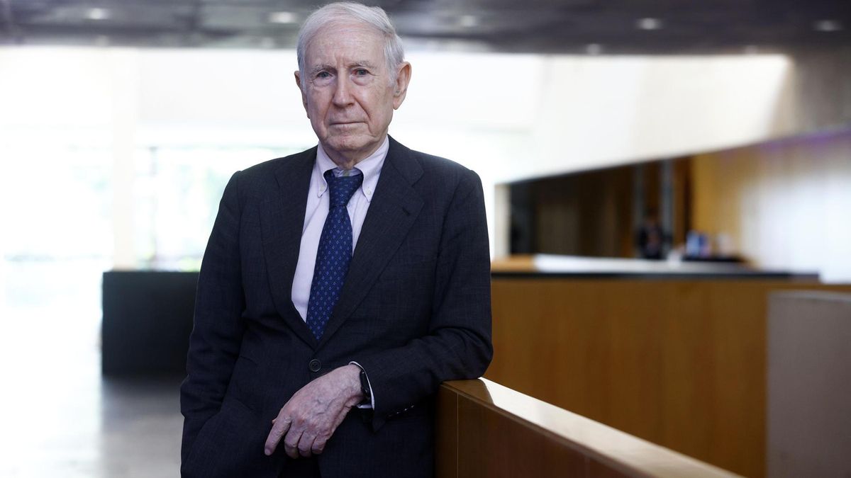 El exministro de Asuntos Exteriores de Israel Shlomo Ben Ami el 20 de octubre de 2025