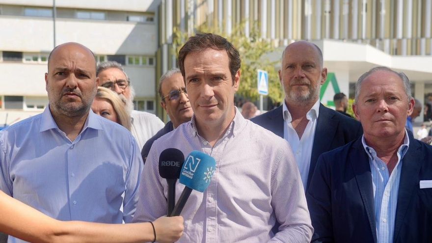 El cabeza de lista de Vox por la provincia de Sevilla a las elecciones andaluzas, Javier Cortés.