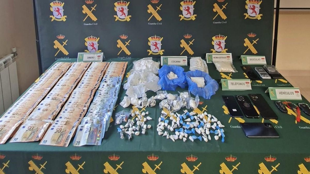 Seis meses de investigación para desmantelar dos puntos de venta de droga en la provincia de León, con dos detenidos