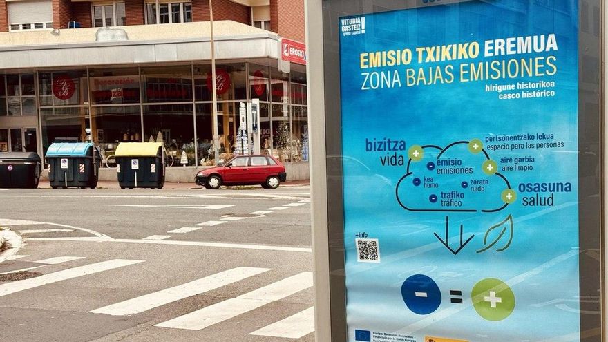 Vitoria estrena nuevas zonas de OTA y de bajas emisiones: mapas con las calles, coste y métodos de pago