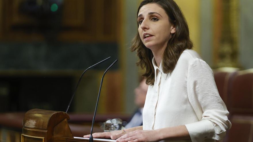 La diputada de Unidas Podemos Lucía Muñoz