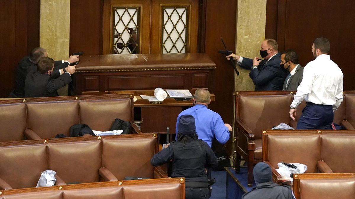 Los incidentes en el Capitolio de Estados Unidos