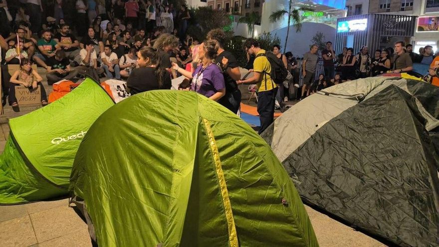 Acampada en Sevilla por la vivienda el 28 de septiembre de 2026