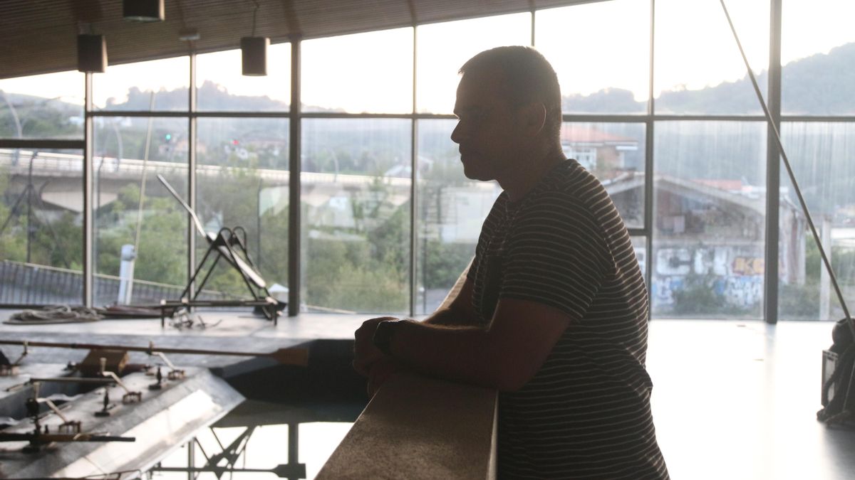 Iker Zabala, entrenador de Orio