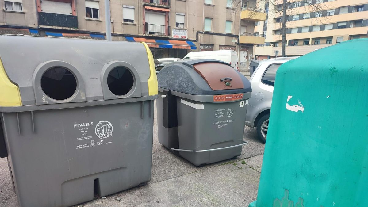 El quinto contenedor, para biorresiduos y obligatorio hace años, un 'marrón' de incumplimientos en la provincia de León