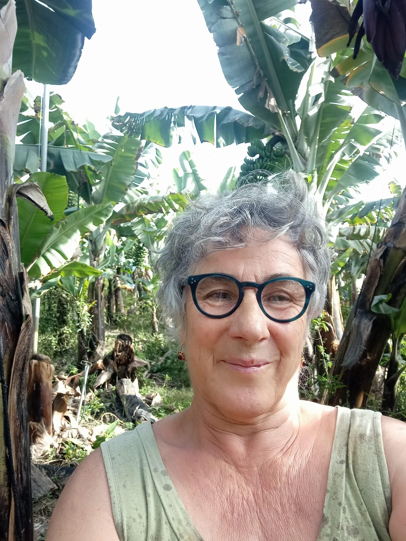 Martina Resi ha vuelto a su finca de Las Martelas, donde empezará una nueva vida. LA PALMA AHORA