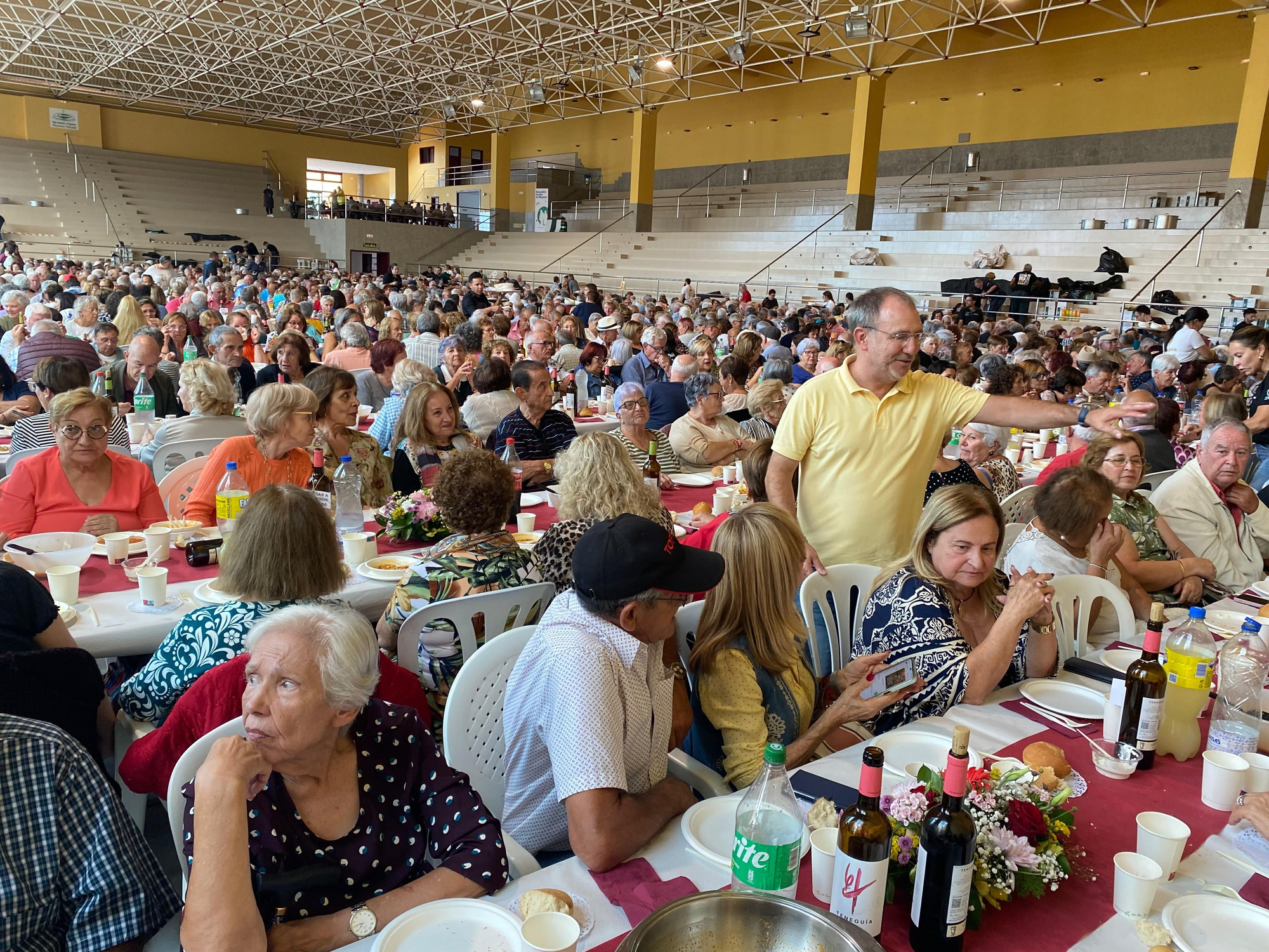 Sergio Rodríguez asistió al Encuentro Insular de Mayores del Cabildo.