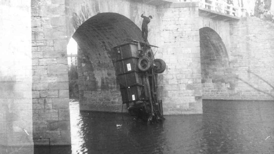 Accidentes de tráfico y miñones