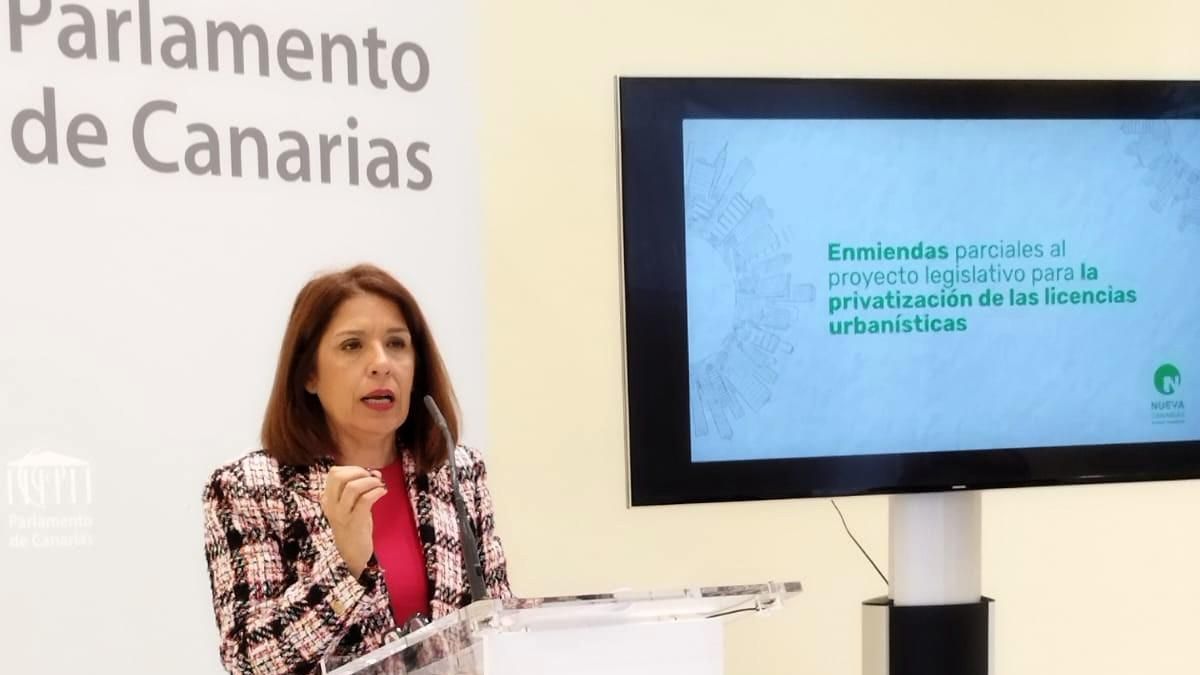 Nueva Canarias presenta 24 enmiendas para "frenar la privatización" de las licencias urbanísticas