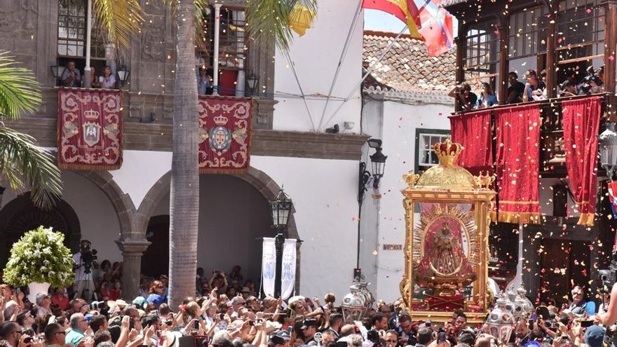 Santa Cruz de La Palma pide declarar la Bajada de la Virgen Bien de Interés Cultural
