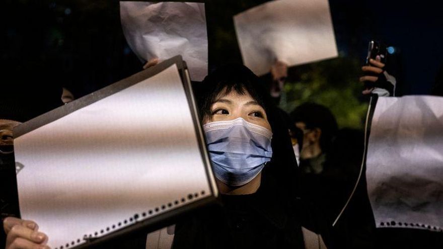 La revolución de las hojas A4, las protestas y represión en Shanghai por dentro