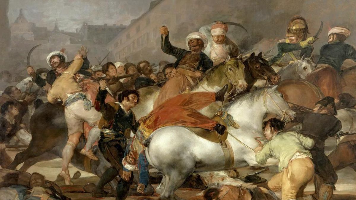 La carga de los mamelucos