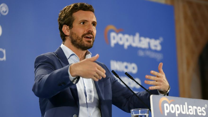 Casado pide en los argumentarios internos del PP culpar a Sánchez del bloqueo del Poder Judicial