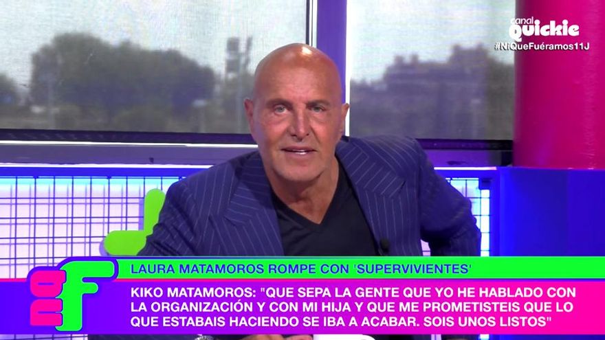 Kiko Matamoros reconoce su "ánimo de revancha" contra Mediaset, y ahora dice que sí están vetados