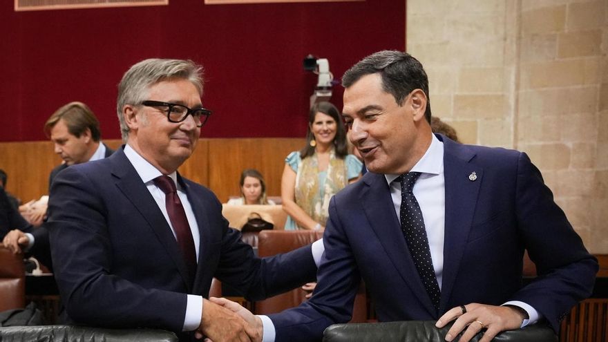 Los primeros presupuestos andaluces de PP-Vox cristalizan el rechazo a los menores extranjeros y crecen en sanidad