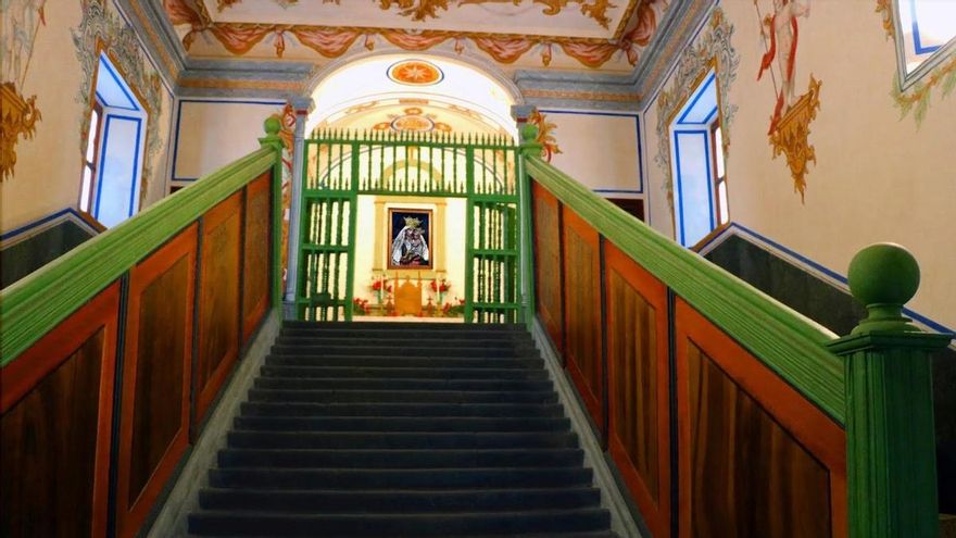 El secreto de Cabra de Mora: su ermita guarda una réplica de la Escala Santa con origen en Roma