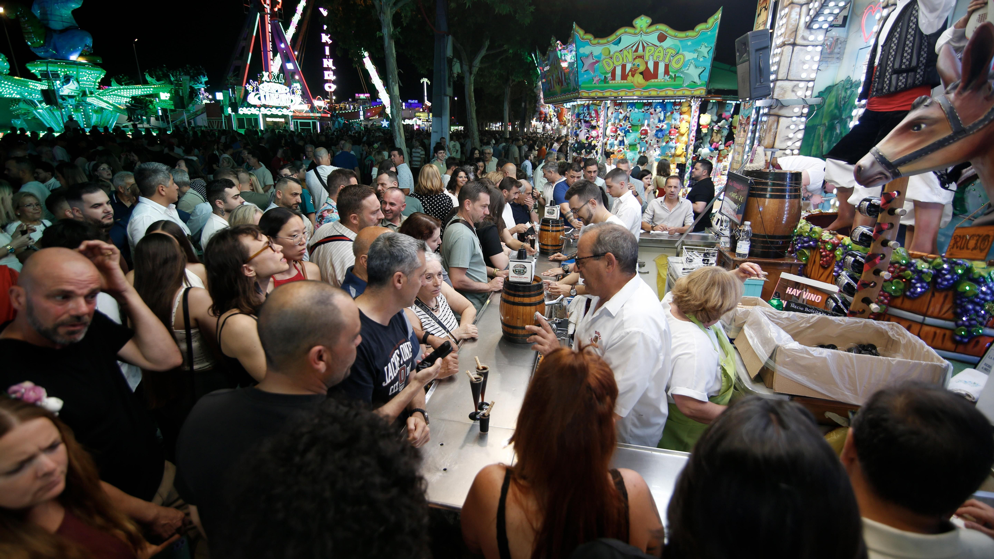 Comienzo de la feria 2026 y fuegos artificiales