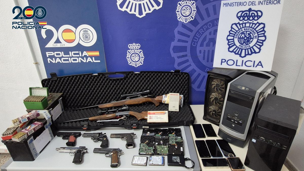 Seis detenidos en Tenerife por pornografía infantil, corrupción de menores y posesión armas