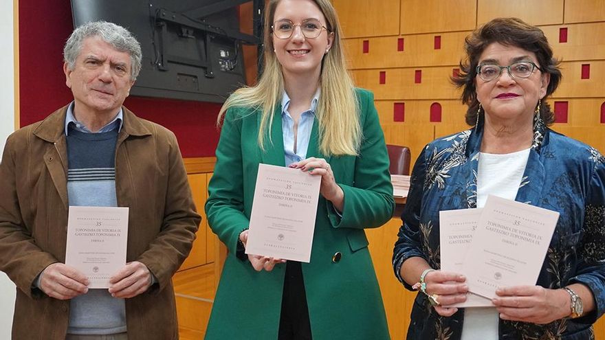 Dos décadas de investigación toponímica arrojan luz sobre 13.086 nombres de lugares de Vitoria y sus pueblos