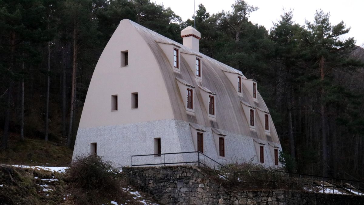 El Chalé de Catllaràs, visto desde el exterior