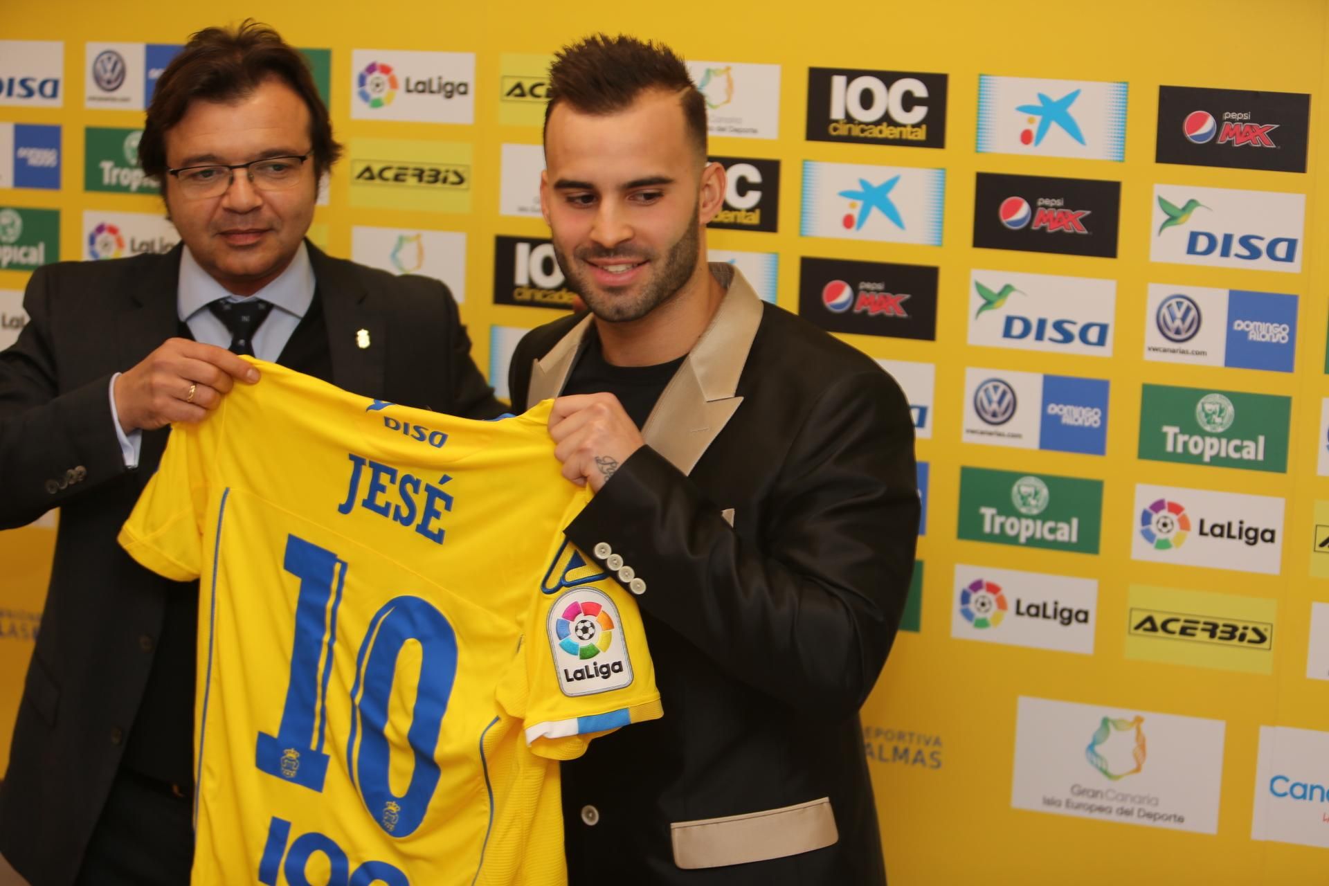 Presentación oficial de Jesé. Alejandro Ramos.