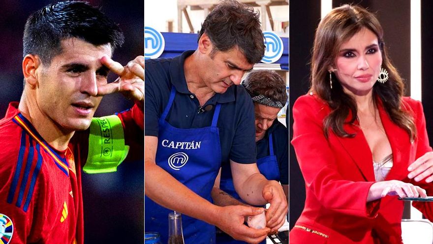 España (30.1%) arrasa en La 1 y da pie al récord de 'MasterChef Celebrity' (18.3%), que mantiene a raya a 'GH VIP' (11.8%)