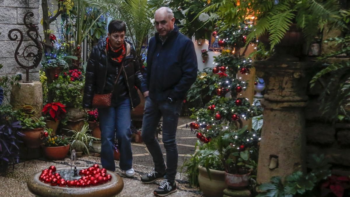 Patios en Navidad 2025