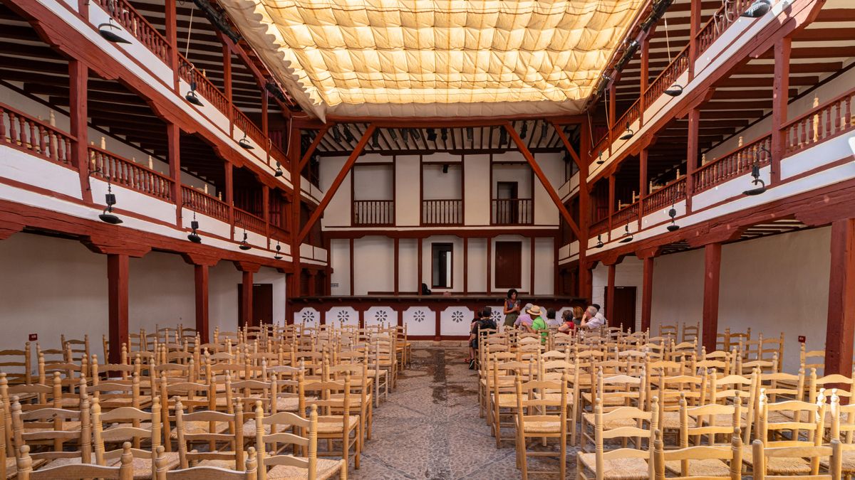 El Corral de Comedias listo para una obra