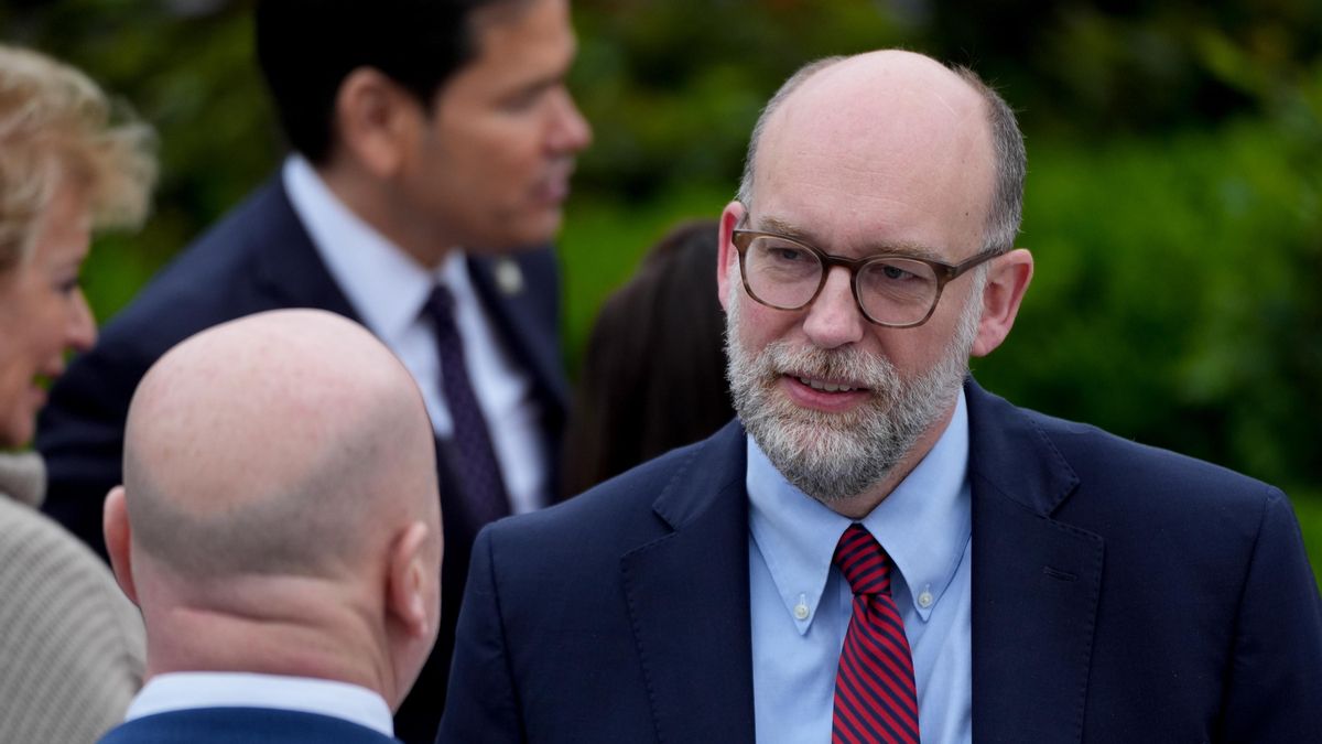 El director de la oficina presupuestaria de la Casa Blanca, Russell Vought, en un acto en Washington el pasado abril.