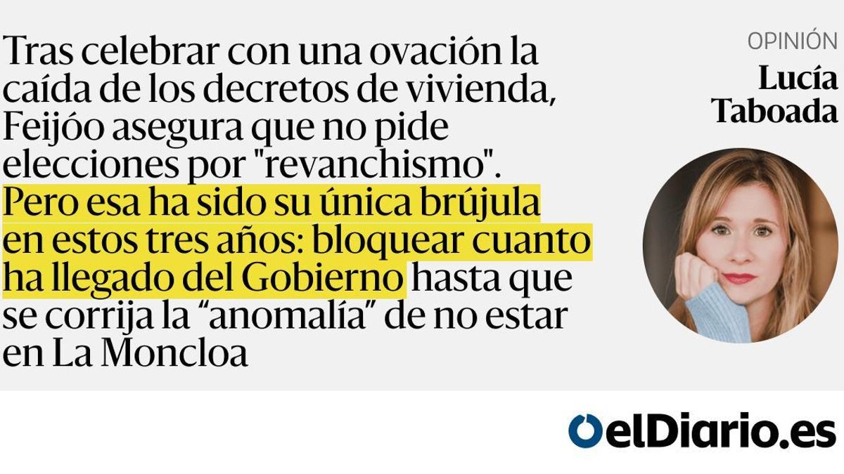 Unos aplausos que definen una forma de hacer oposición