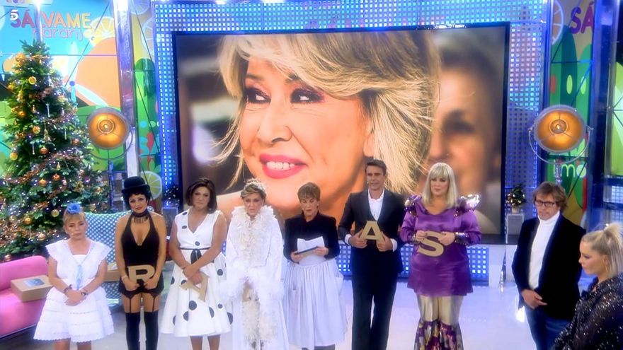 El homenaje de 'Sálvame' a Mila Ximénez en Nochebuena: "Eres eterna, te queremos"