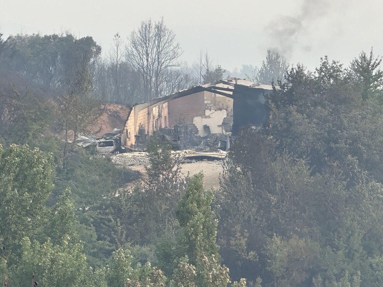 Desolación en Las Médulas tras los incendios forestales